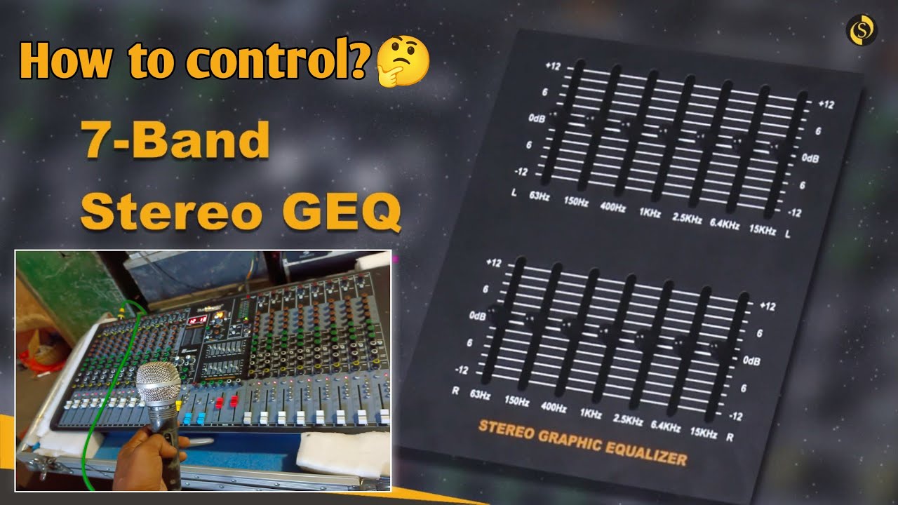 How to control 7-Band stereo GEQ STUDIO MASTER ORB 1822 কীভাবে কন্ট্রোল করবো 7-ব্যান্ড ইকু তে হামিং