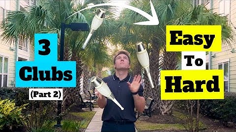 3 CLUB JUGGLING TRICKS (PART 2)