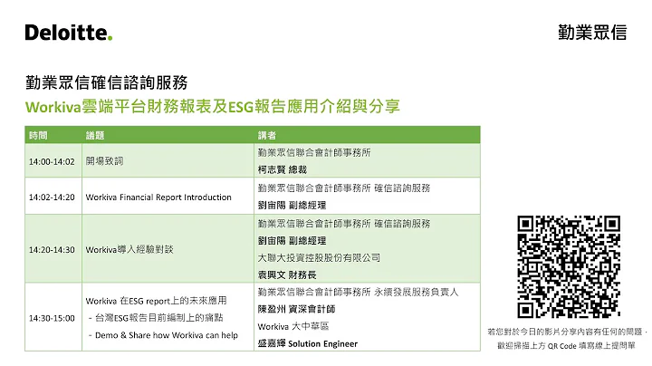 【Workiva云端平台财务报表及ESG报告应用介绍与分享】 - 天天要闻