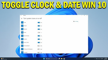 How To Enable Disable Clock & Date From the System Notification Area in Windows 10 - Quick Fix