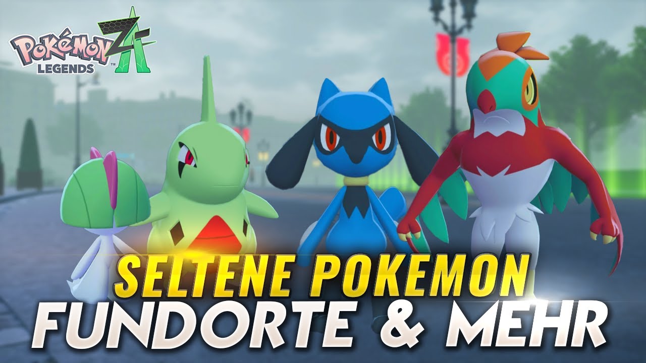 Seltene Pokémon Encounter in Pokémon Legenden ZA | Fundorte, Bedingungen & Routen