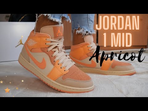 Air Jordan Mid Apricot | Unboxing + On Foot Review
