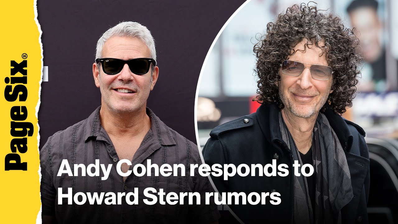 Andy Cohen responds to speculation of Howard Stern's Sirius XM show being in jeopardy