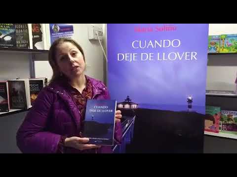 Mar&iacute;a Soli&ntilde;o presenta en Ver&iacute;n su primera novela: "Cuando deje de llover"