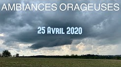 Orages diluviens en Haute-Vienne le 25 Avril 2020