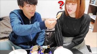 500円の寿司だよ！と言って実は8000円の寿司だったら彼女は気付く？【ドッキリ】【カップル】