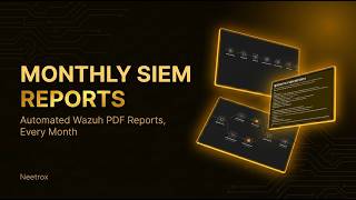 How I completely automated monthly Wazuh SIEM reports using n8n