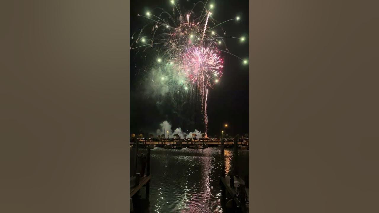 2023 Port Aransas 4th of July fireworks grand finale on the Marina YouTube