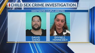 Sweetwater mother husband arrested during ongoing investigation into alleged child sex crime