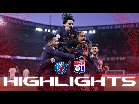 HIGHLIGHTS | PSG 4-1 LYON ⚽️ Beraldo, Ramos