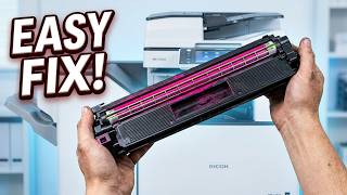How to Replace Drum Unit M on Ricoh MP C3004 / C3504 / C4504