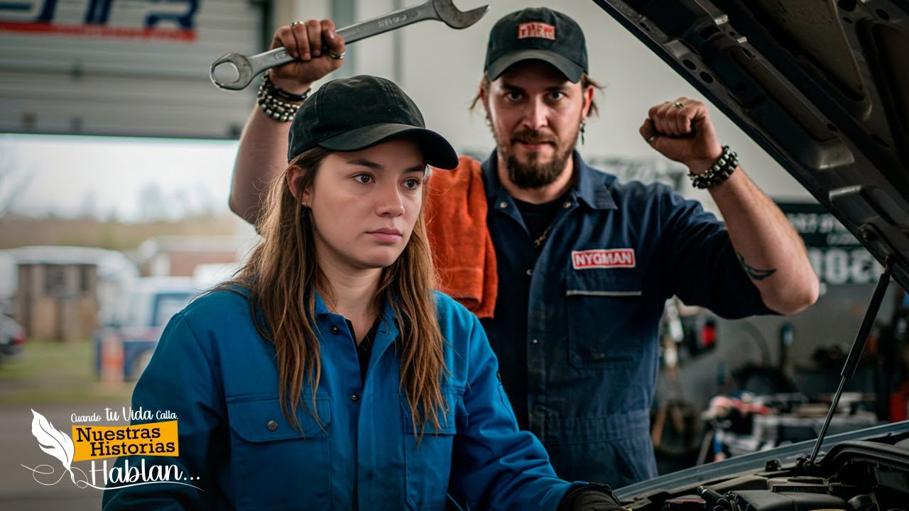 Mecánico se metió con la mujer equivocada y Dios le dio una lección