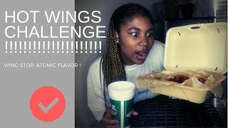 Hot Wings Challenge: Wing Stop Atomic Flavor!