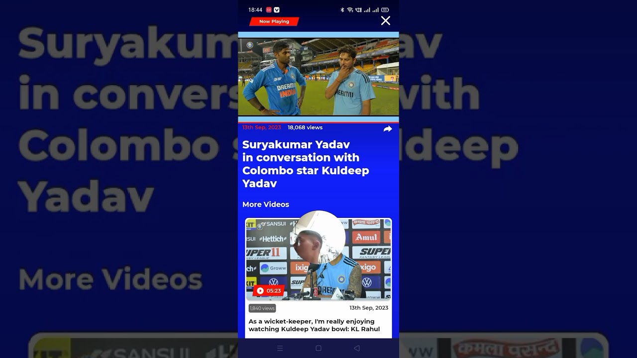 Surya Kumar yadav in conversation with Colombo star kuldeep yadav