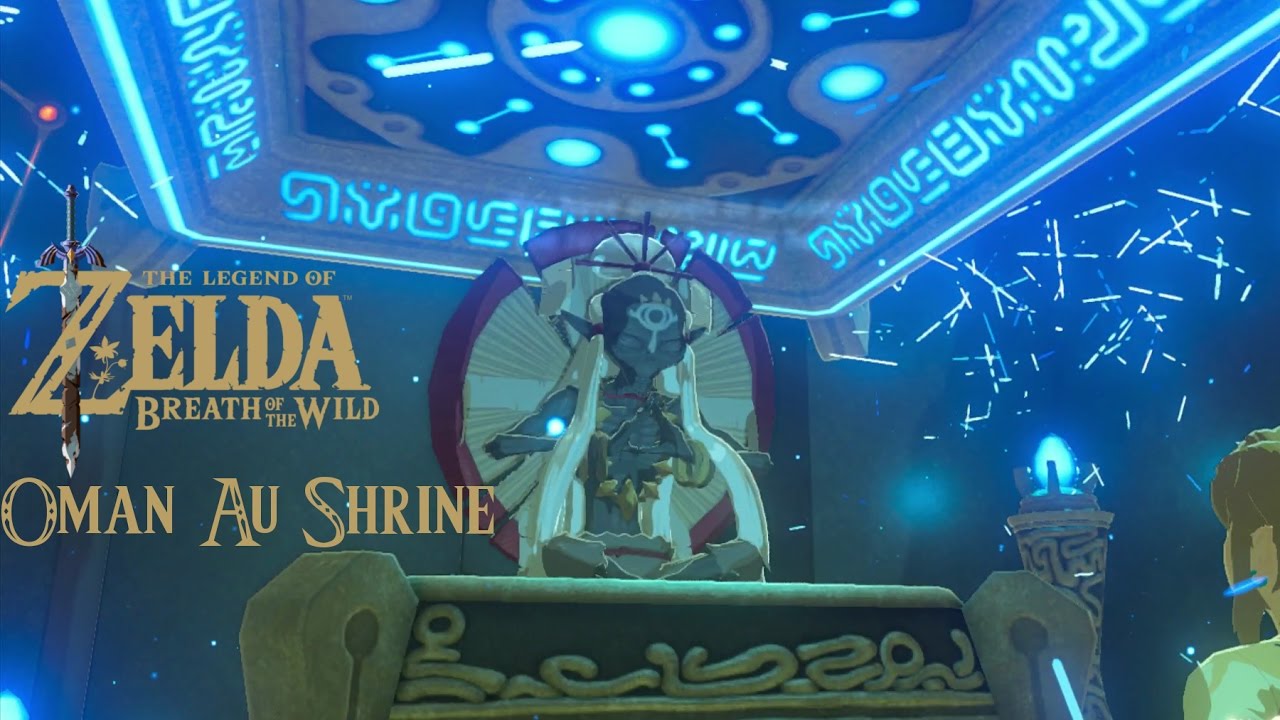 Zelda BoTW Oman Au Shrine YouTube