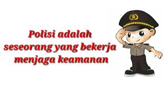 Mengenal Profesi Polisi | Gerak dan lagu 'Pak Polisi'
