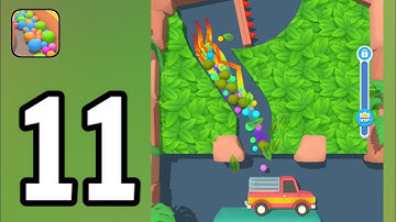 Sand Balls - Gameplay Walkthrough Part 11 | Levels 141-155 (Android, iOS)