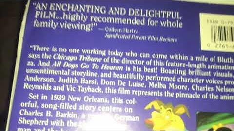 Universal/Paramount/Columbia Tristar/MGM VHS Collection (Part 4) Final