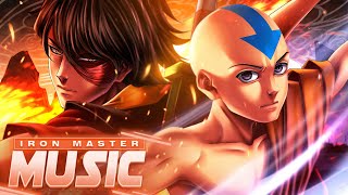 Flames Of Hope Aang And Zuko Avatar Iron Master