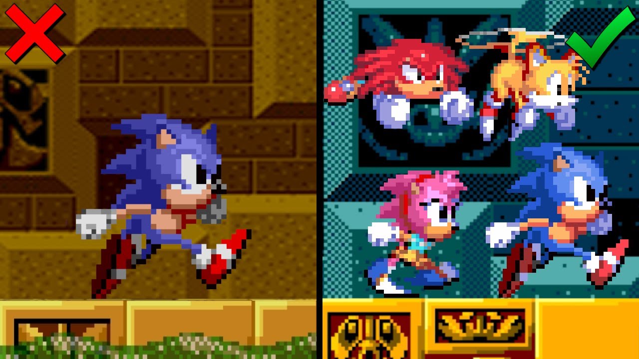 Sonic Forever But Master System Styled