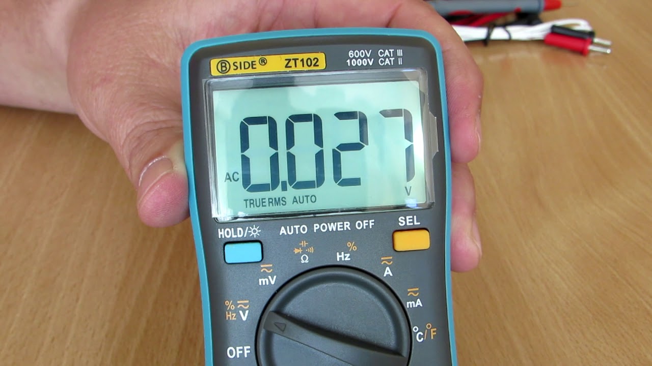 ZT102 Digital Multimeter - GREEN - YouTube