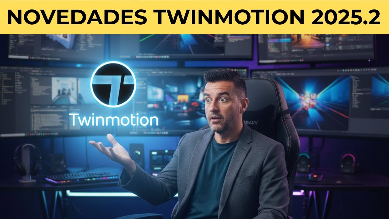 NOVEDADES DE TWINMOTION 2025.2
