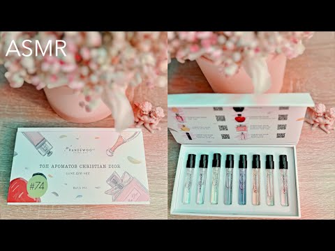 АСМР тестирую ароматы Dior от Randewoo  + жвачка 🤍 ASMR whispering