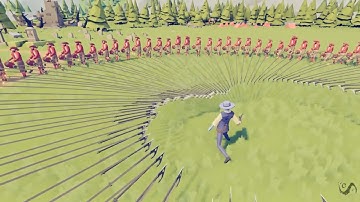 TABS: 100x Harpoon vs Every All Units (Legacy Version)