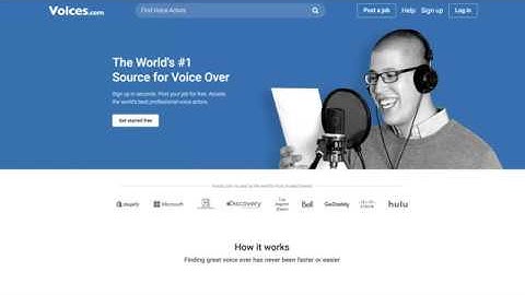 Posting a Job on Voices