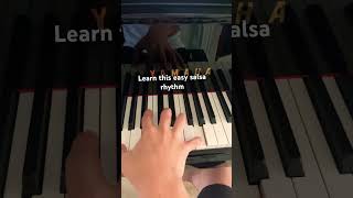 Learn this easy salsa rythm #salsa #dance #music #pianotutorial #fyp