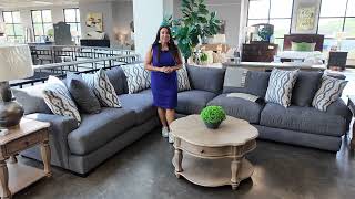 Jordan Sectional at the Queen City Homestore