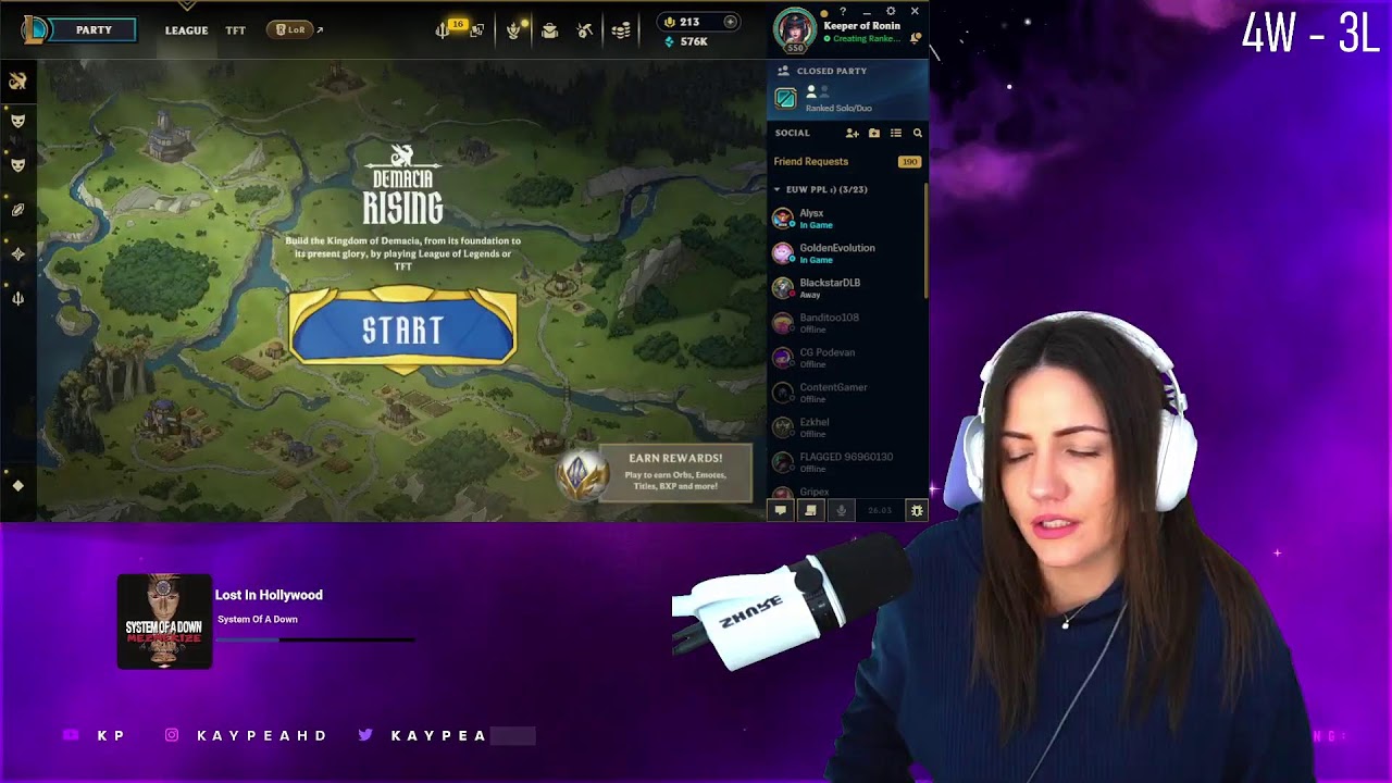 ✨ KayPea - ✨RARE SATURDAY SOLOQ STREAM - Mid Mage Main