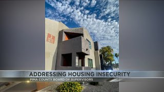 Pima County Board of Supervisors approves $8.5 million plan to expand affordable housing