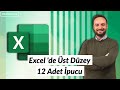 Excel'de Üst Düzey İpuçları | 12 İpucu | Oğuzhan ÇOLAK