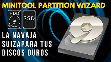Haz cualquier cosa en tus discos duros con Minitool Partition Wizard Pro y Free.