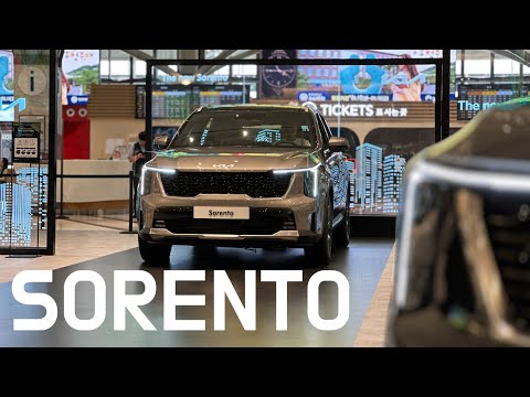 🔇 2024 Kia Sorento Facelift(& Sorento HEV) Exterior & Interior walkaround