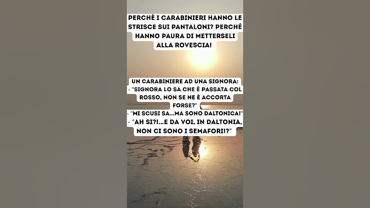 Un carabiniere ad una signora
