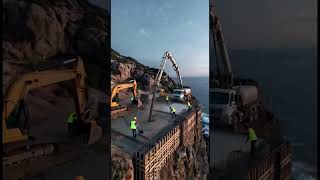 Cantilever Beam Construction Timelapse Structural Engineering in Action
