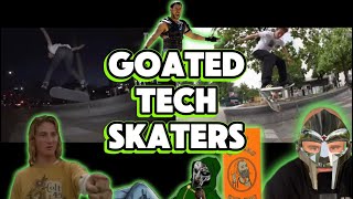 GOATed Tech Skaters and the most complicated video part of all time