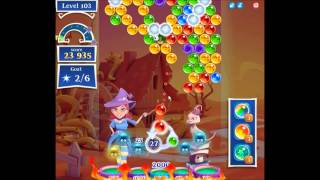 Bubble Witch 2 Saga Level 103 - No boosters