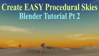 Blender Tutorial: Create Skies (Part 2/2)