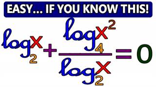Solving Logarithmic Equations | Hard Logarithmic Equation Challenge | Step-by-Step Solution