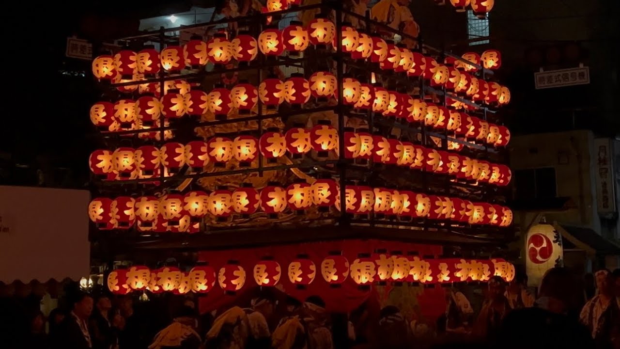 2025年10月4日 二本松の提灯祭り 根崎若連 方向転換