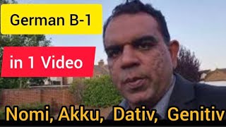 Nominative, Akkusativ, Dativ & Genitiv Explained | German B1 Complete Guide
