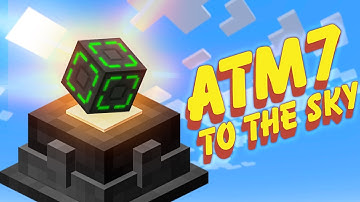 POWAH REACTORS & CRYSTAL AUTOMATION! EP6 | Minecraft ATM7: To The Sky [Modded Questing SkyBlock]