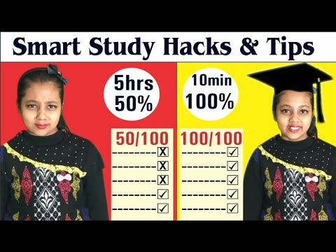 Smart Study Hacks To Score Highest in Exams | Secret Study Tips & Hacks ...