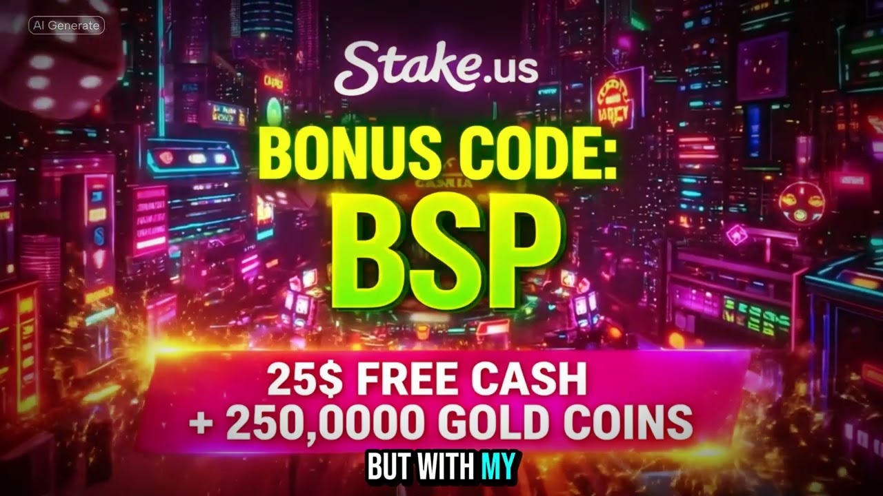 NOW: Stake.us Promo Code “BSP” - $25 Cash + 250K Coins