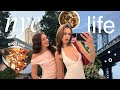 life in nyc🍸must-try food, flea markets &amp; sister time!