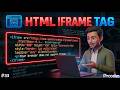 HTML Iframe Tag Explained in 3 Minutes | Embed YouTube & Websites | Day 33