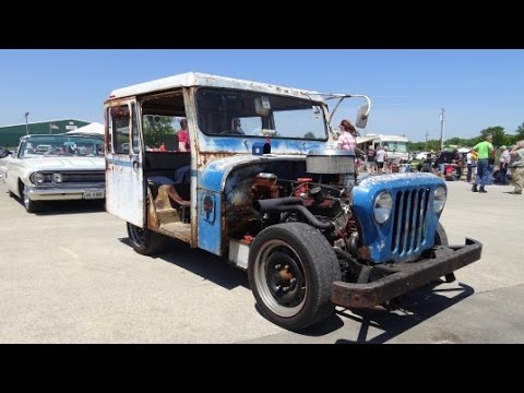 rat rod jeep mail truck 2016 spring edition redneck rumble youtube